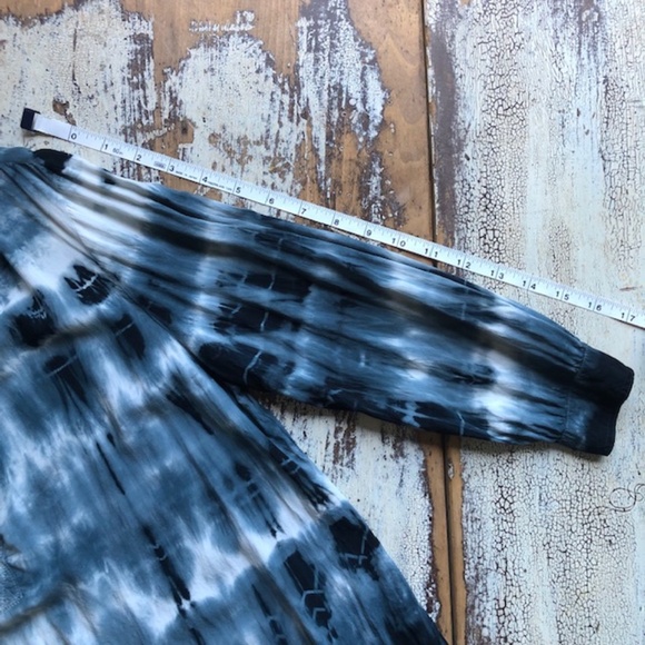 VELVET Marks & Spencer Indigo Tie Dye Blouse S EUC - Picture 5 of 8